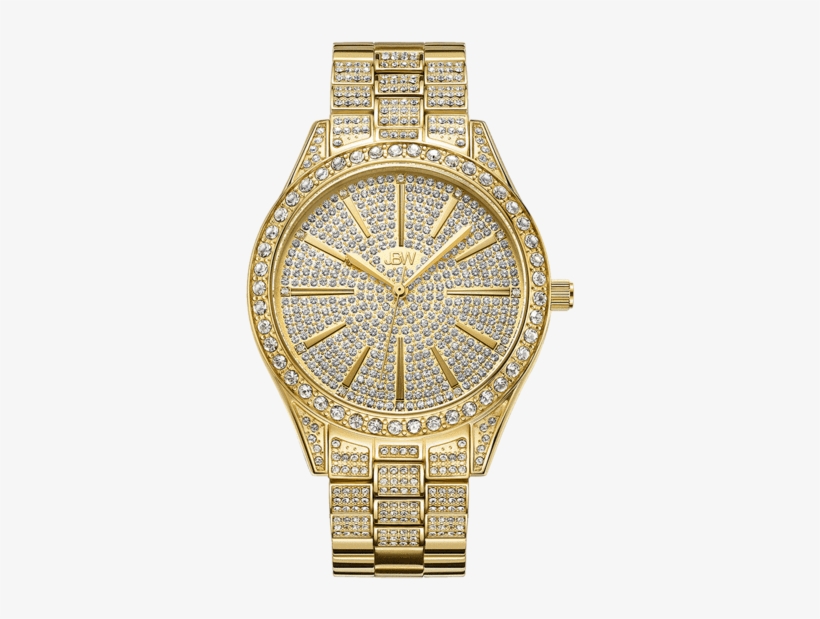 Jbw Women's J6346a ''cristal'' - Silver Diamond Watch, transparent png #8618798