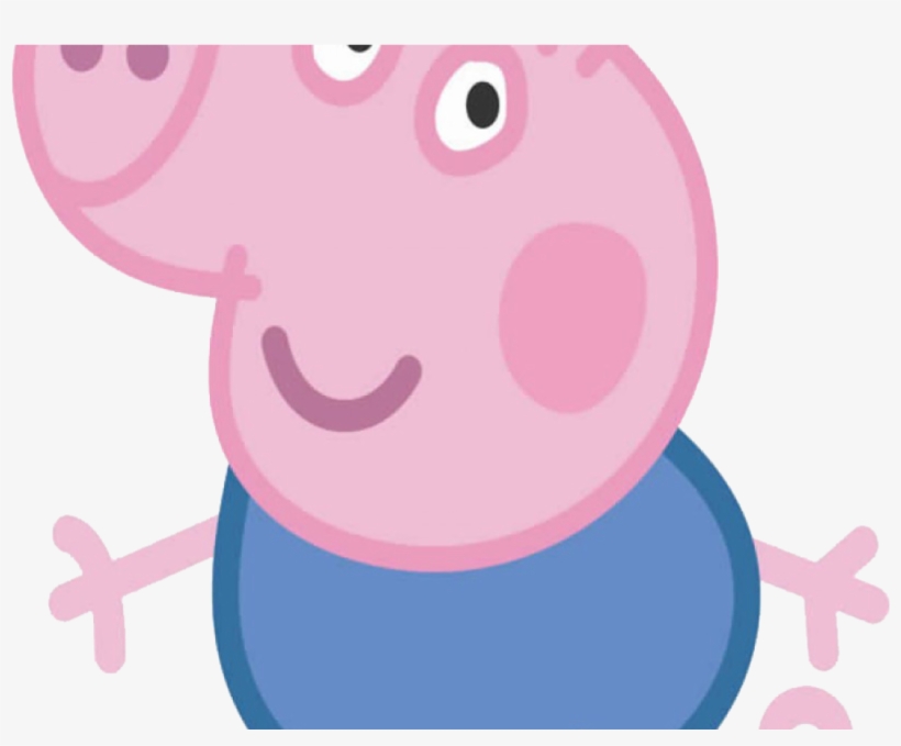 Peppa Pig - George Pig Sujo De Lama, transparent png #8619069