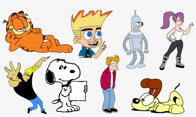 Famous Cartoon Characters - Free Transparent PNG Download - PNGkey