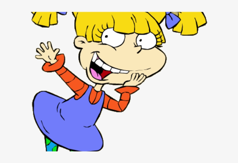 Character Clipart Rugrats - Angelica Rugrats, transparent png #8619438