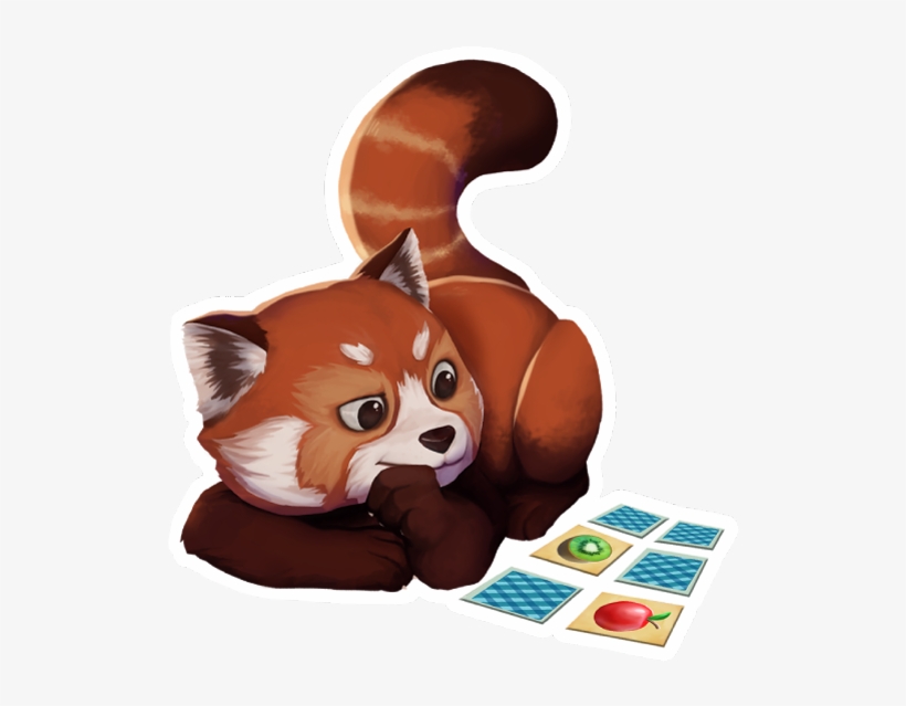 My Red Panda - Cartoon, transparent png #8619439