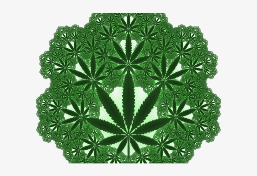 Fractal Png Transparent Images - Cannabis, transparent png #8619657