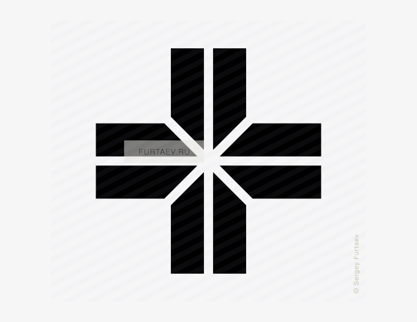 Arrow Cross Icon - Cerâmica Preto E Branco Para Piso, transparent png #8619965