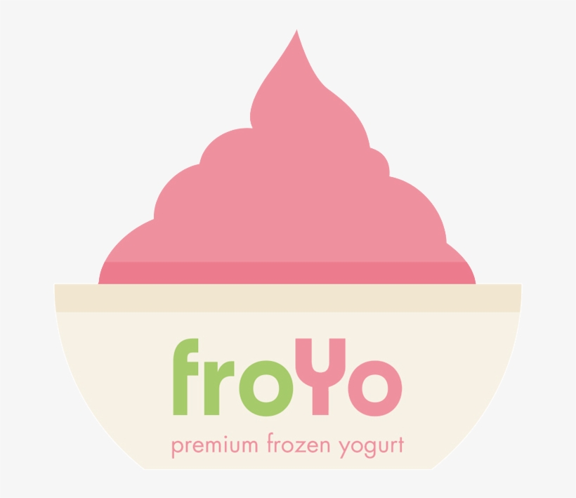 Frozen Yogurt Png - Froyo Logo, transparent png #8620540