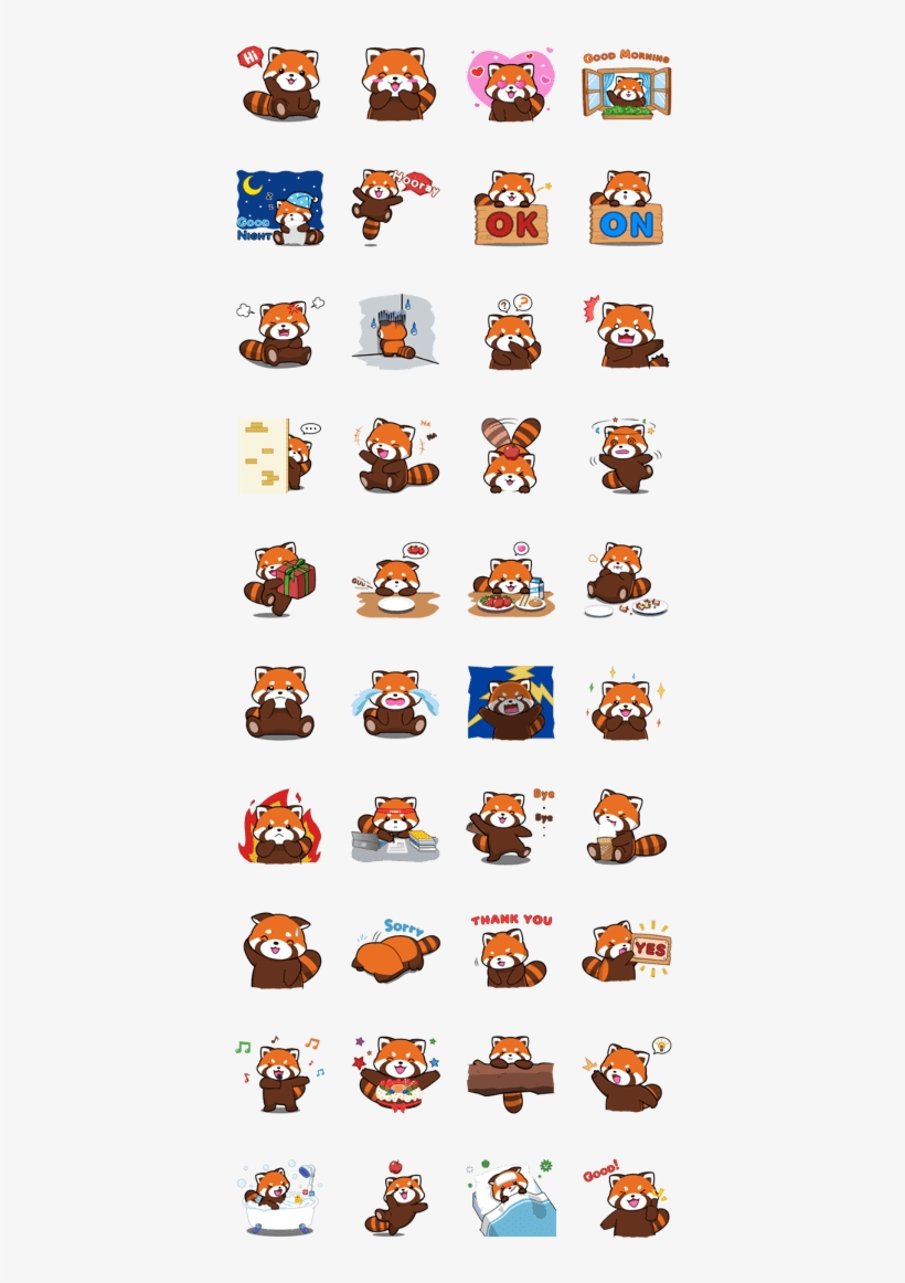 Red Panda, transparent png #8620586