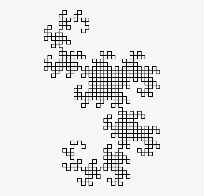 Drawn Fractal Simple - Jurassic Park Fractal, transparent png #8620692
