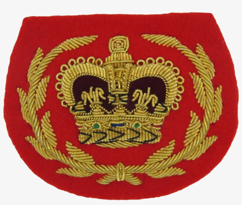 Crown & Wreath No 1 Dress Gold On Various Colours - Emblem, transparent png #8620724