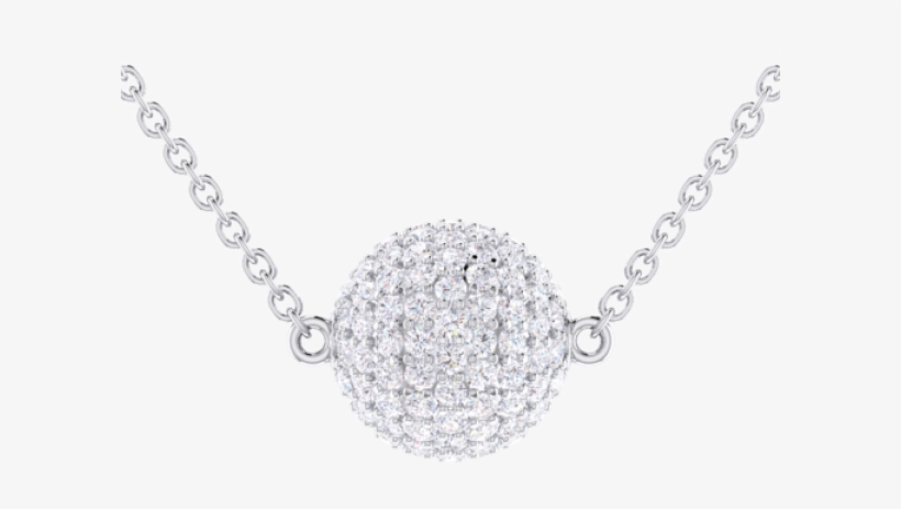 Diamond Ball Pendant - Подвеска Буква А Золото, transparent png #8620726