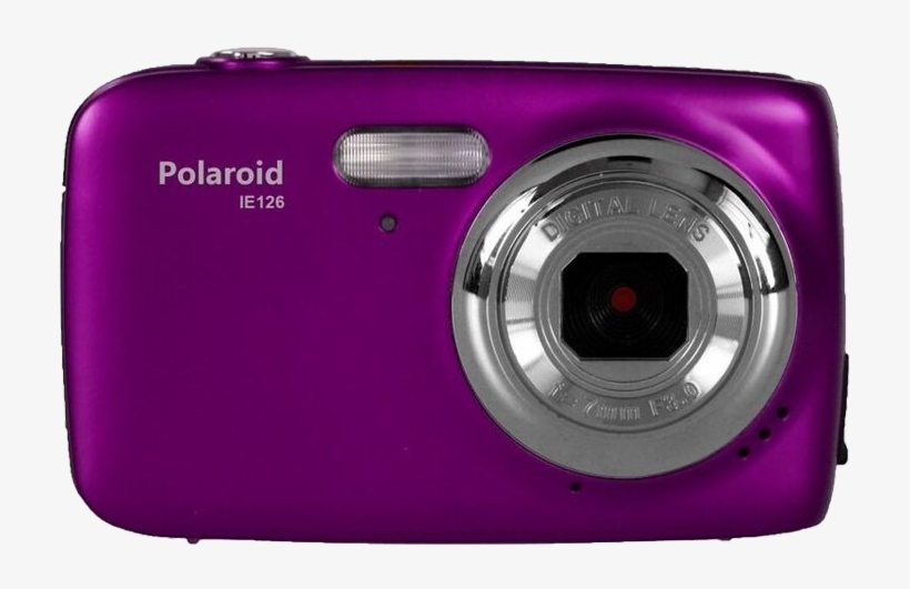 Polaroid Ie126 18mp Ultra Compact Digital Camera Purple - Vivicam F126, transparent png #8621077