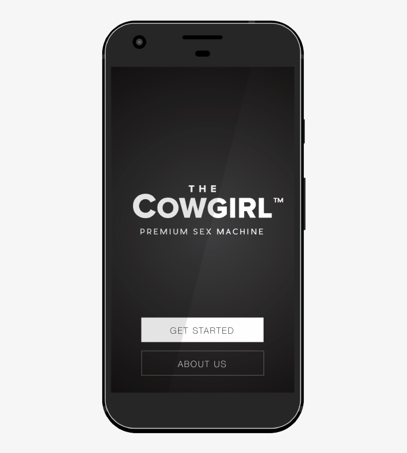 The Cowgirl Premium Sex Machine Can Be Operated Via - Smartphone, transparent png #8621143