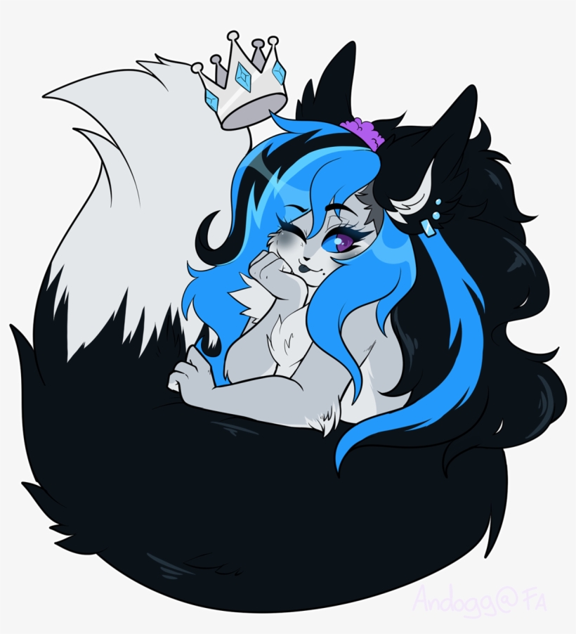Extra Poof - Andogg - Cartoon, transparent png #8621488