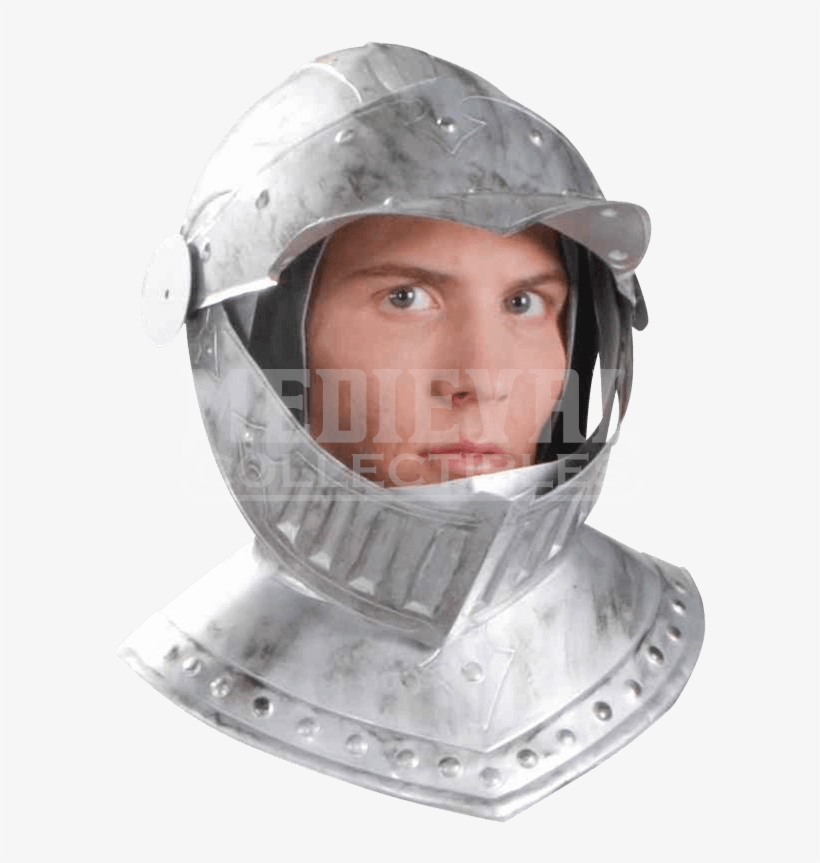 Knight Helmet Costume - Knight Helmet, transparent png #8621721