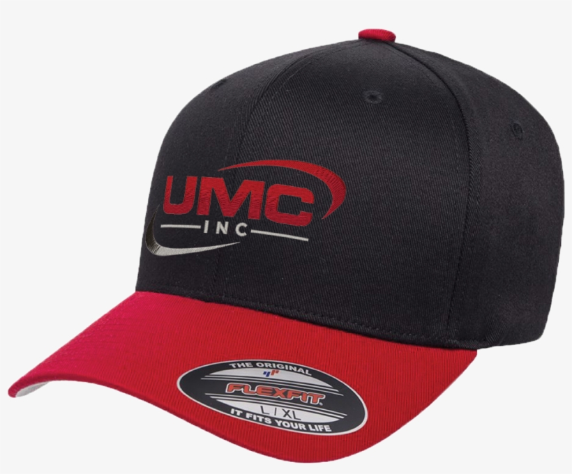 Flexfit Black/red Hat, transparent png #8621886