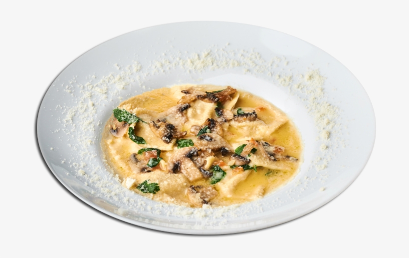 Ravioli Stuffed With Rabbit And Tomato-mushroom Sauce - Yellow Curry, transparent png #8621921