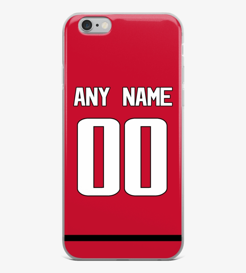 Washington Capitals Jersey Iphone Case - Mobile Phone Case, transparent png #8621969