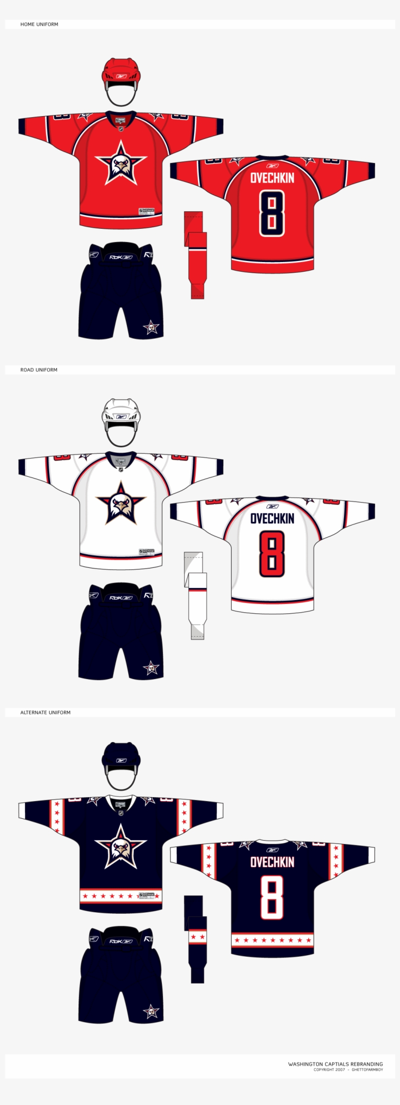 Washington Capitals Uniforms - New Jersey Devils, transparent png #8622173
