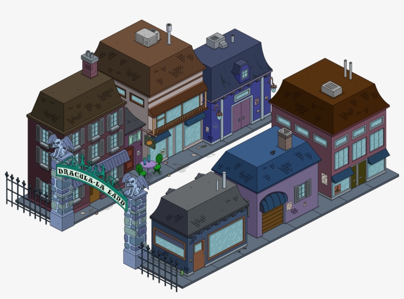 Dracula-la Land - Dracula La Land The Simpsons Game Tapped Out, transparent png #8622210