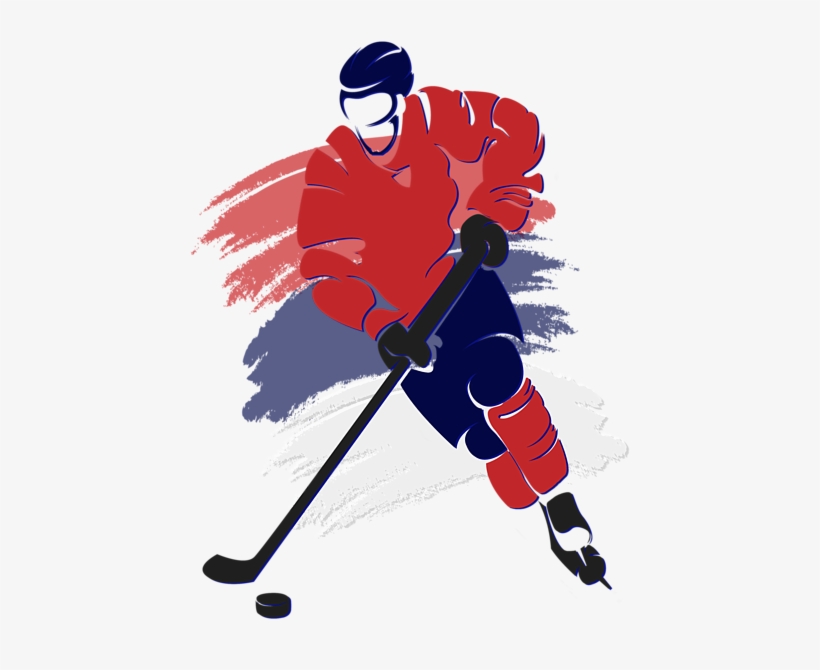 Bleed Area May Not Be Visible - Ice Hockey Clip Art, transparent png #8622415