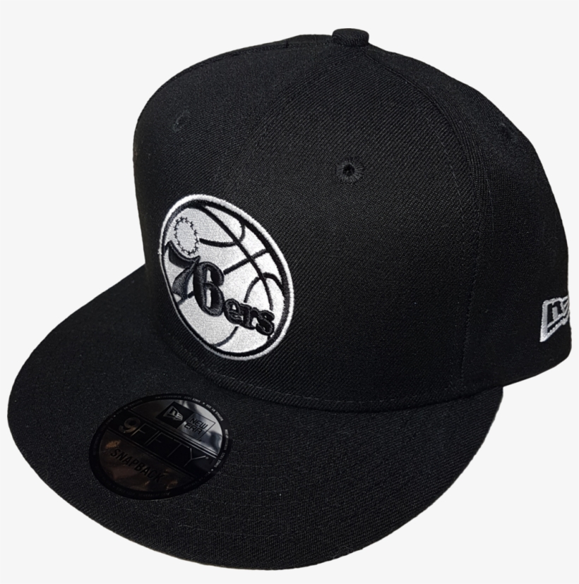 Philadelphia 76ers Black & White Snapback More Than - Baseball Cap, transparent png #8623948