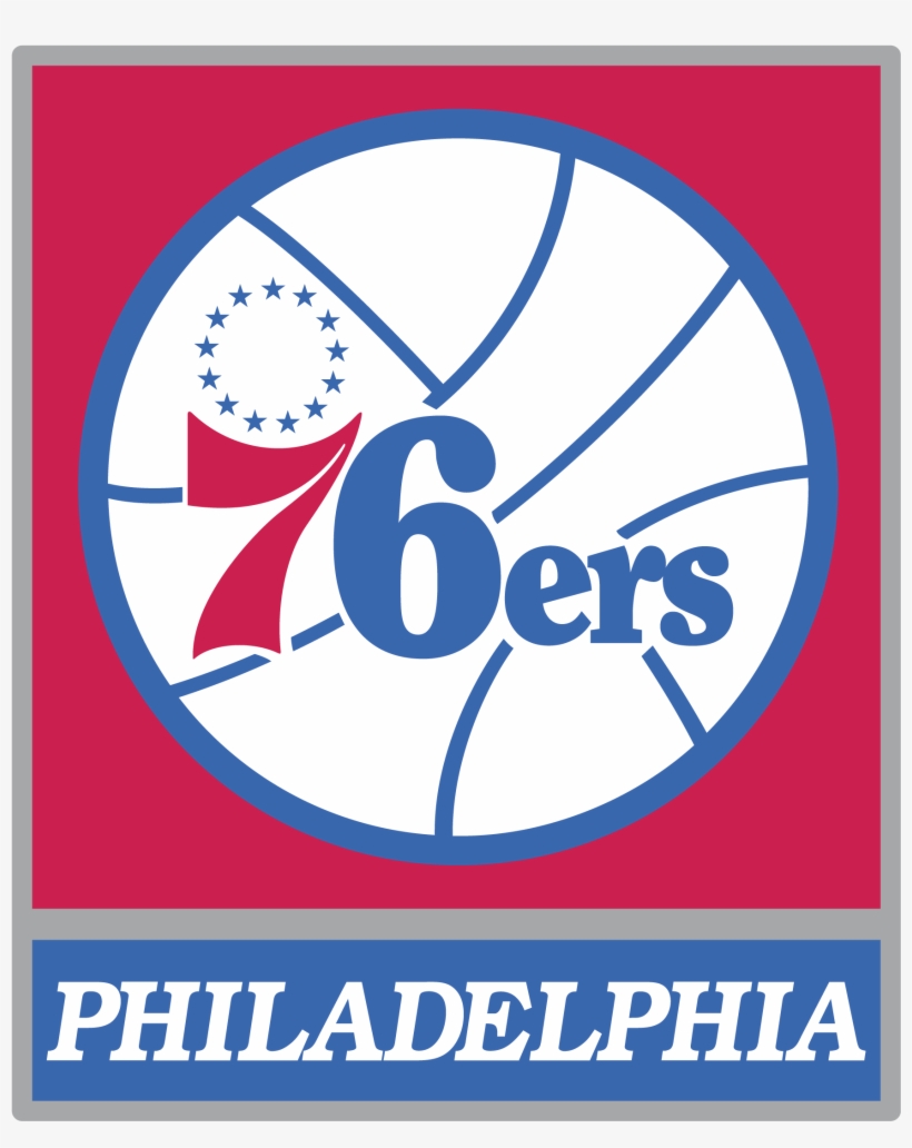 Philadelphia 76ers Sign - Philadelphia 76ers Nba, transparent png #8623988