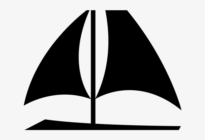 Sail Boat Clipart - Sailboat Cutout, transparent png #8625541