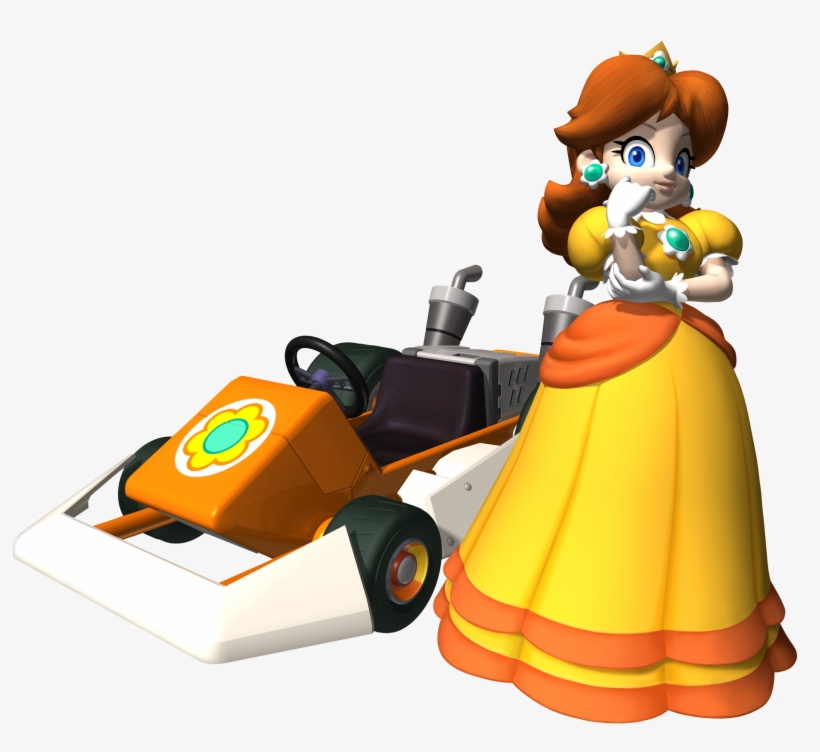A Thorough Analysis On The Different Entities Of Daisy - Mario Kart Daisy, transparent png #8626178