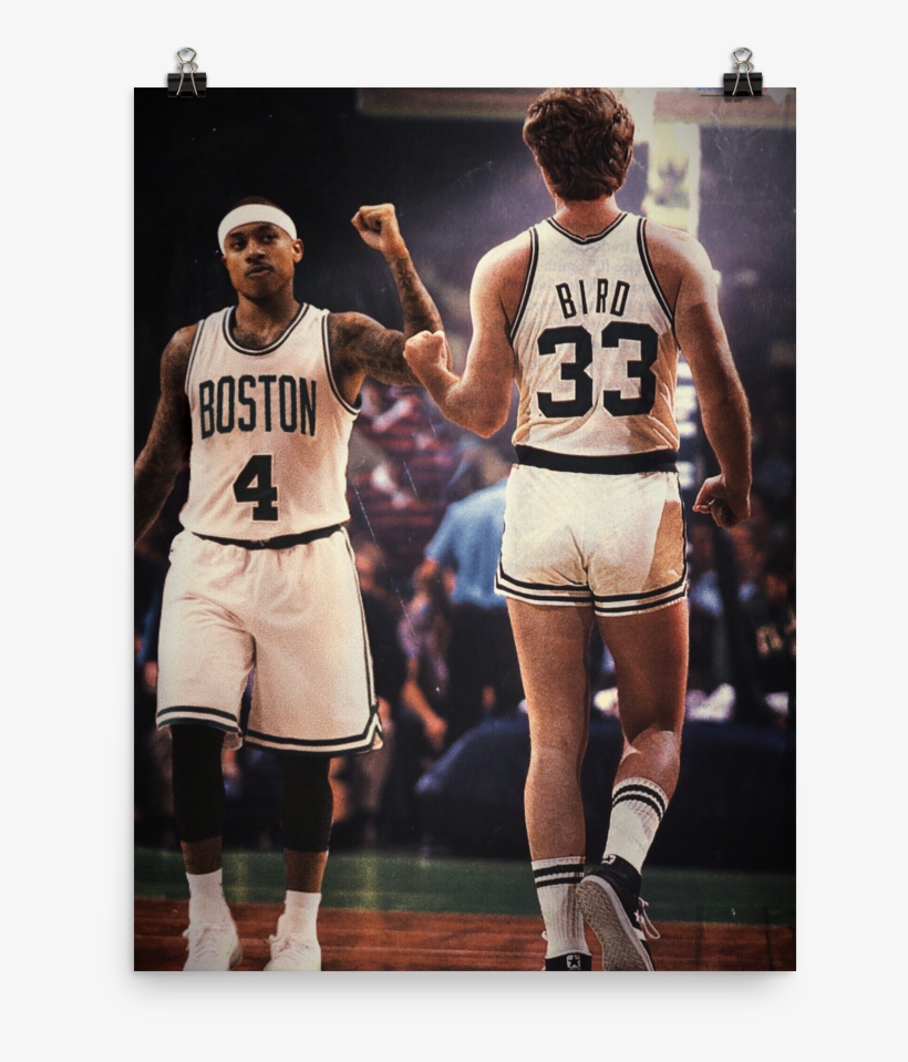 Legend In The Making Boston Poster - Larry Bird, transparent png #8626654
