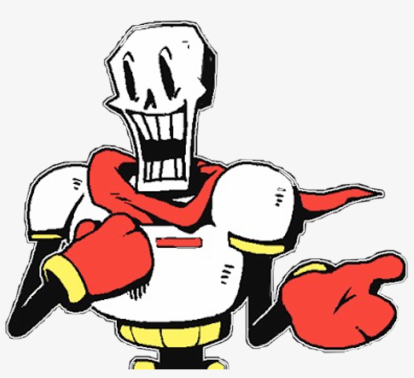 Papyrus Sticker Bonetrousle Papyrus Free Transparent Png Download Pngkey - fanart undyne roblox free transparent png download