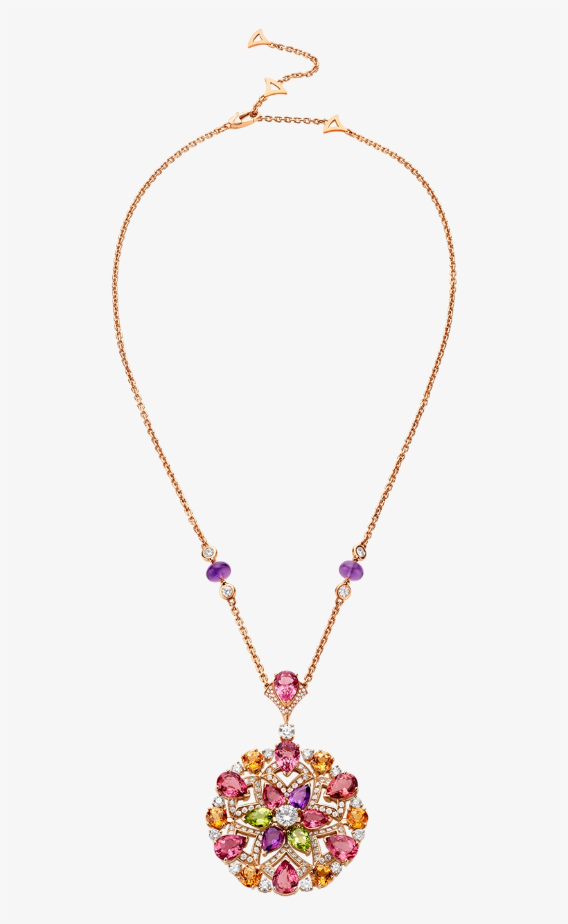 Divas' Dream Necklaces Necklaces Rose Gold Pink - Necklace, transparent png #8627387