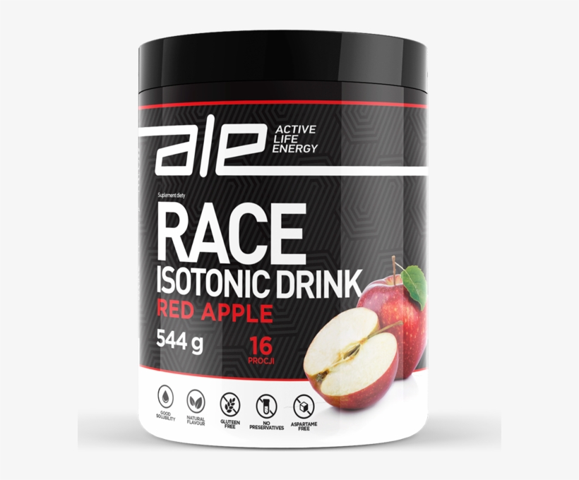 Ale Race (1000g) - Isotonic Carbohydrate Drink (raspberry), transparent png #8627888