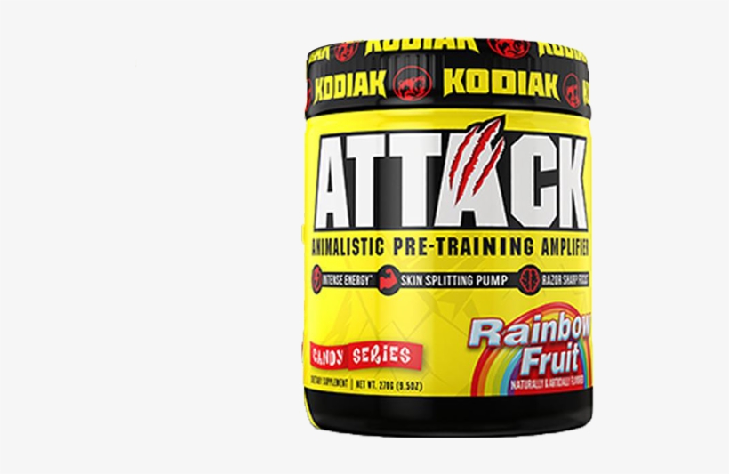 Kodiak Nutrition Attack Pre Workout The Protein Pick - Attack Pre Workout, transparent png #8628578