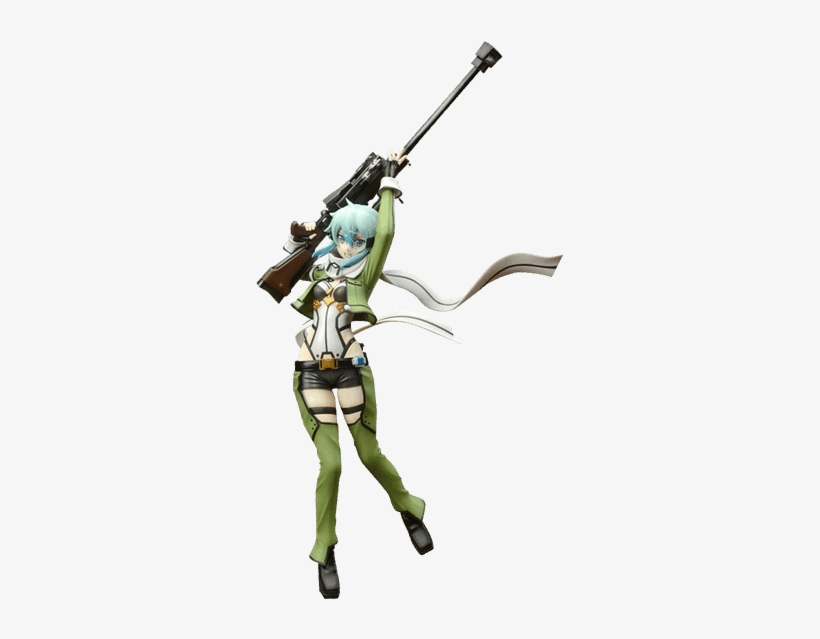 Sword Art Online Ii - Sinon, transparent png #8629245