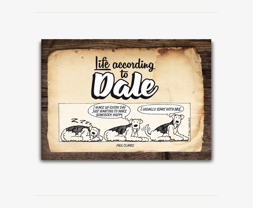 Life According To Dale Cartoon Book - Guinness Mirror, transparent png #8629859