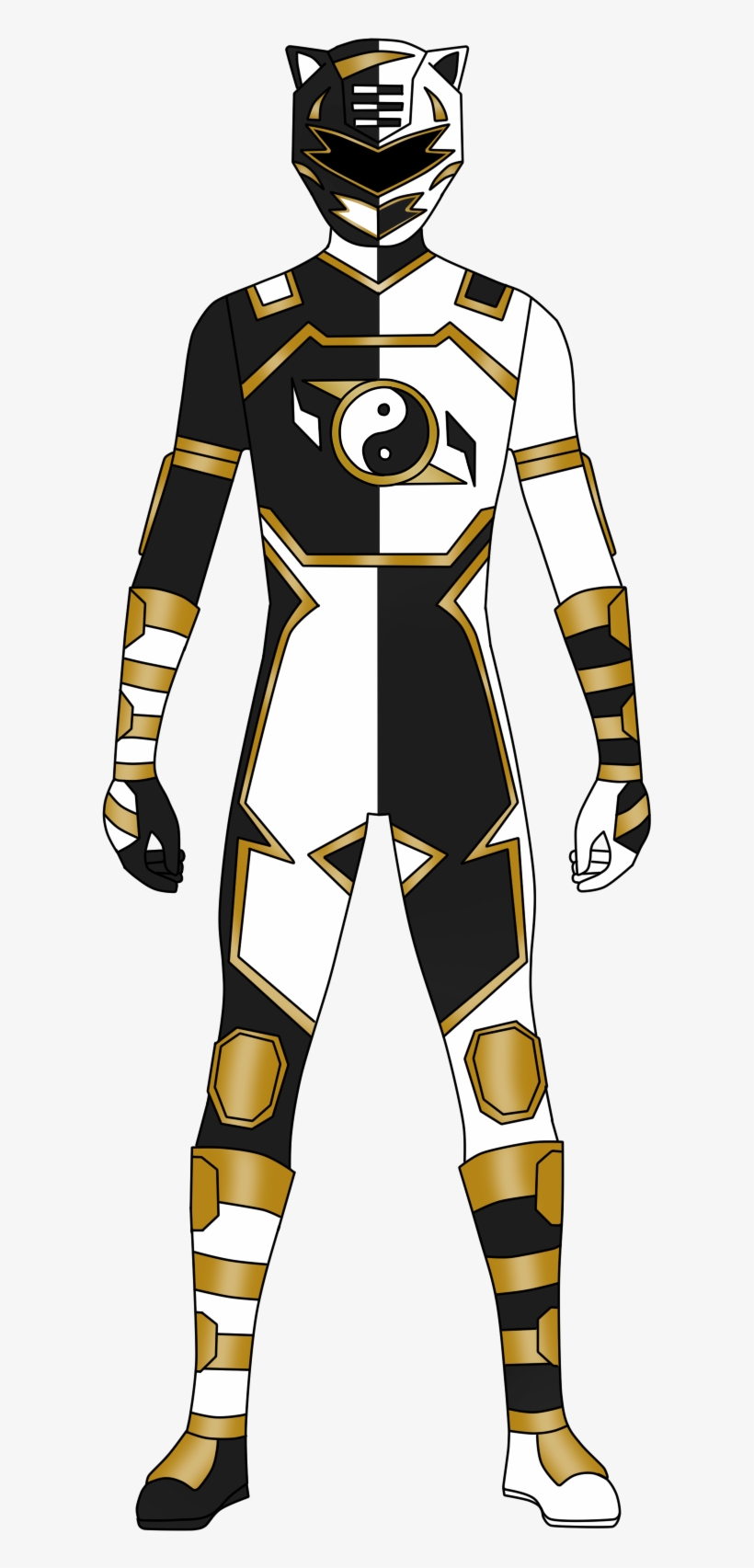 Yin Yang - Yin Yang Power Ranger, transparent png #8630700