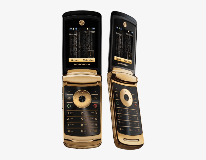 Motorola - Motorola Razr V8 Luxury Edition, transparent png #8630702