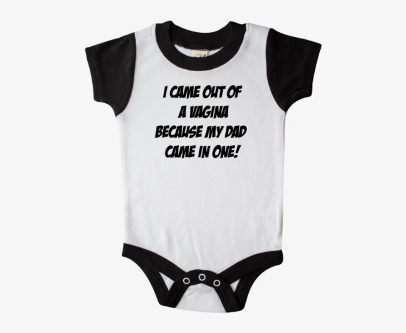 Offensive Baby Onesies - Offensive Baby Onesies Dad Cunt, transparent png #8631720