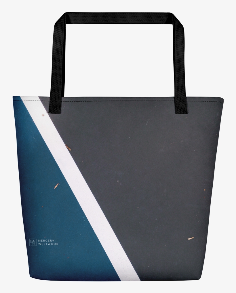 Beach Bag "straight Lines" By Mercer Westwood Mercer - Tote Bag, transparent png #8631836