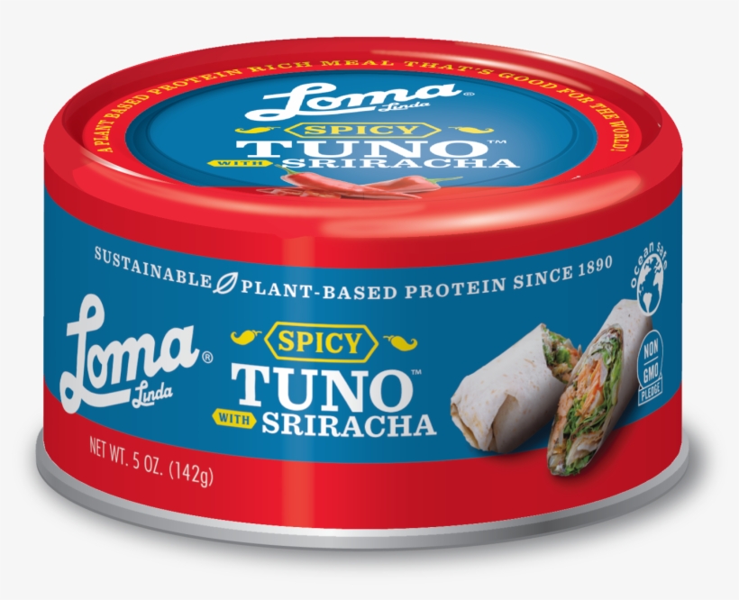 "tuno" Vegan Tuna In Sriracha Sauce, transparent png #8631862