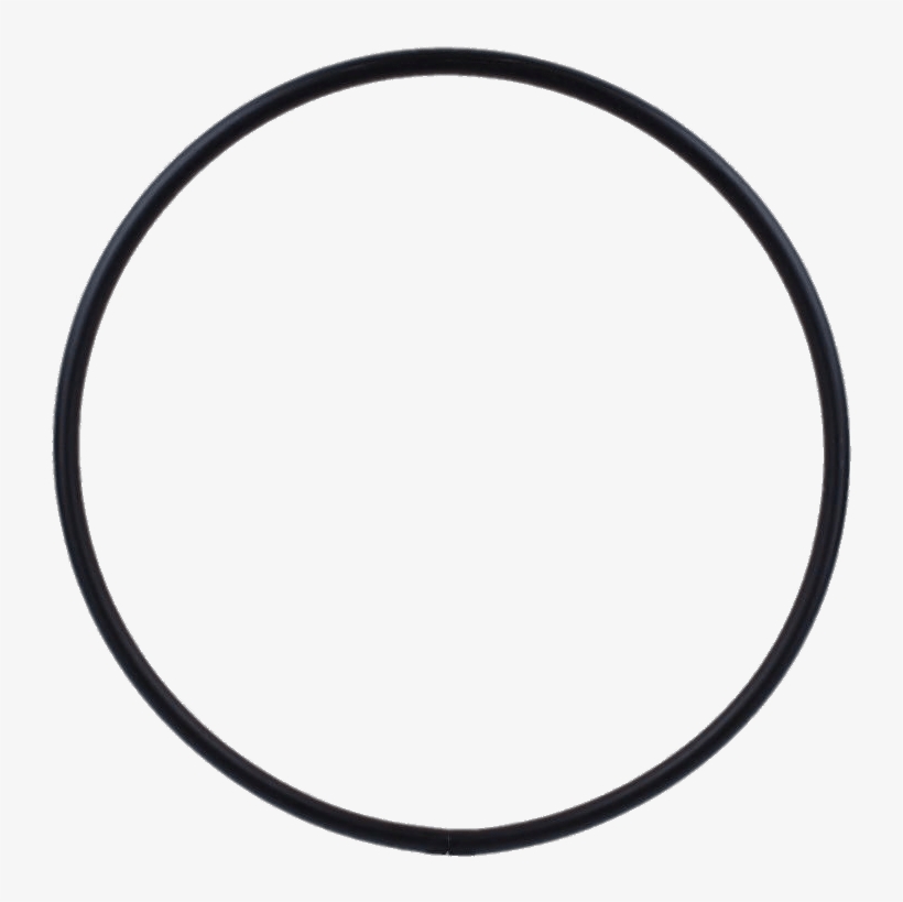 Black Hula Hoop - Circle, transparent png #8632269