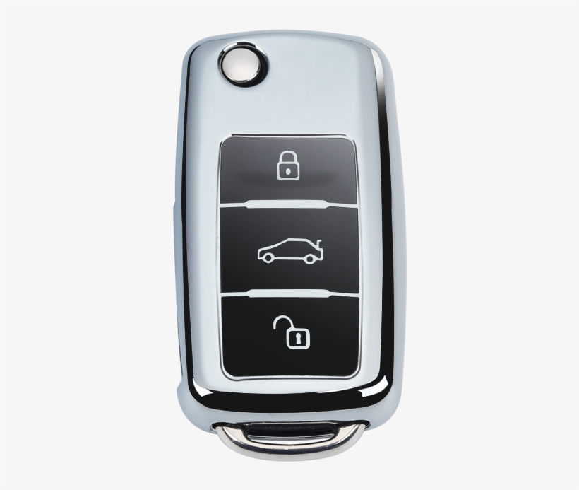 Tpu Car Key Cover Protective For Volkswagen Series - Feature Phone, transparent png #8632364