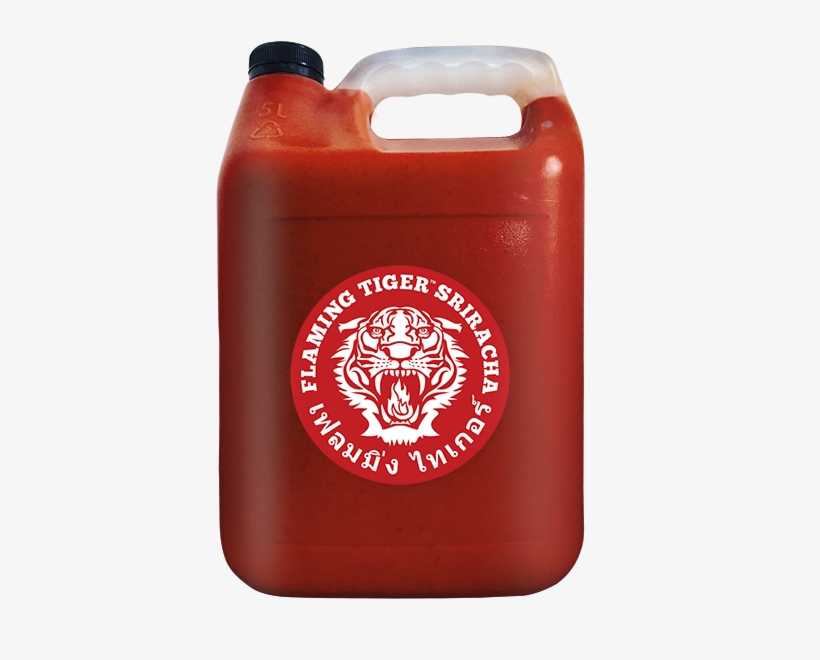 Sriracha 5 Litre - Bottle, transparent png #8632365