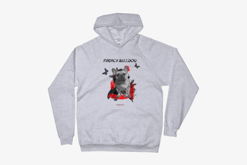 French Bulldog Chinese Painting - Sweatshirt, transparent png #8632555