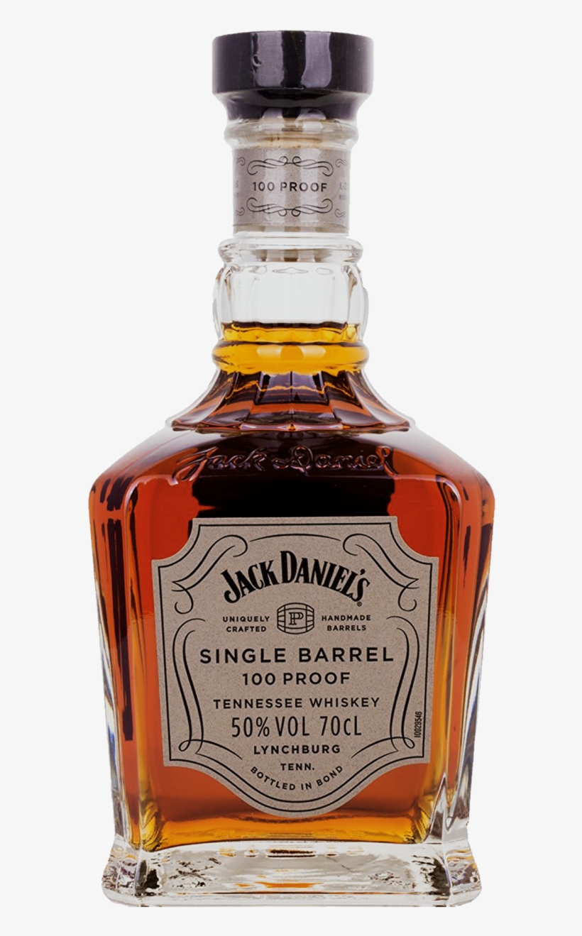 Single Barrel 100 Proof - Jack Daniels, transparent png #8632713