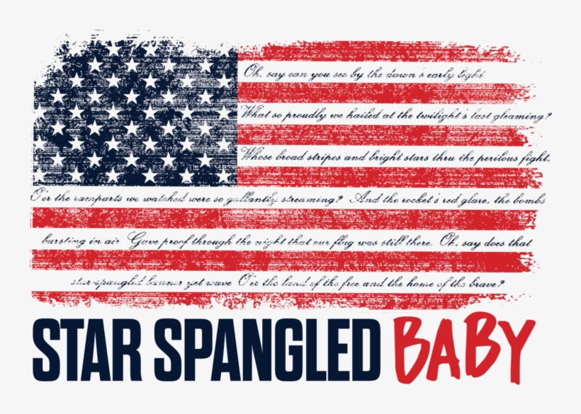 Star Spangled Baby - Flag Of The United States, transparent png #8632721