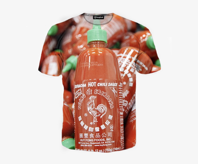 Sriracha Tee - Sriracha Hot Sauce, transparent png #8632775