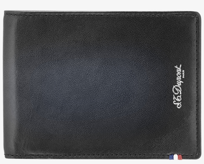 Billfold 6 Credit Cards, Leather Gold Finishes - Wallet, transparent png #8633232