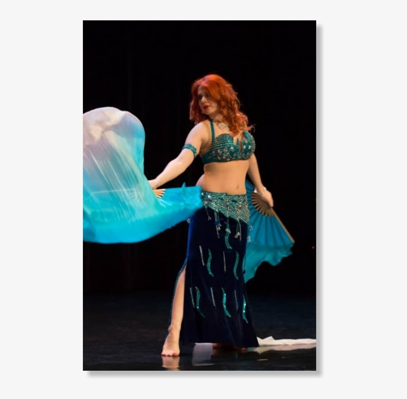 Manitoba Kevla Performs A Veil Dance In Winnipeg, Manitoba - Belly Dance, transparent png #8633920