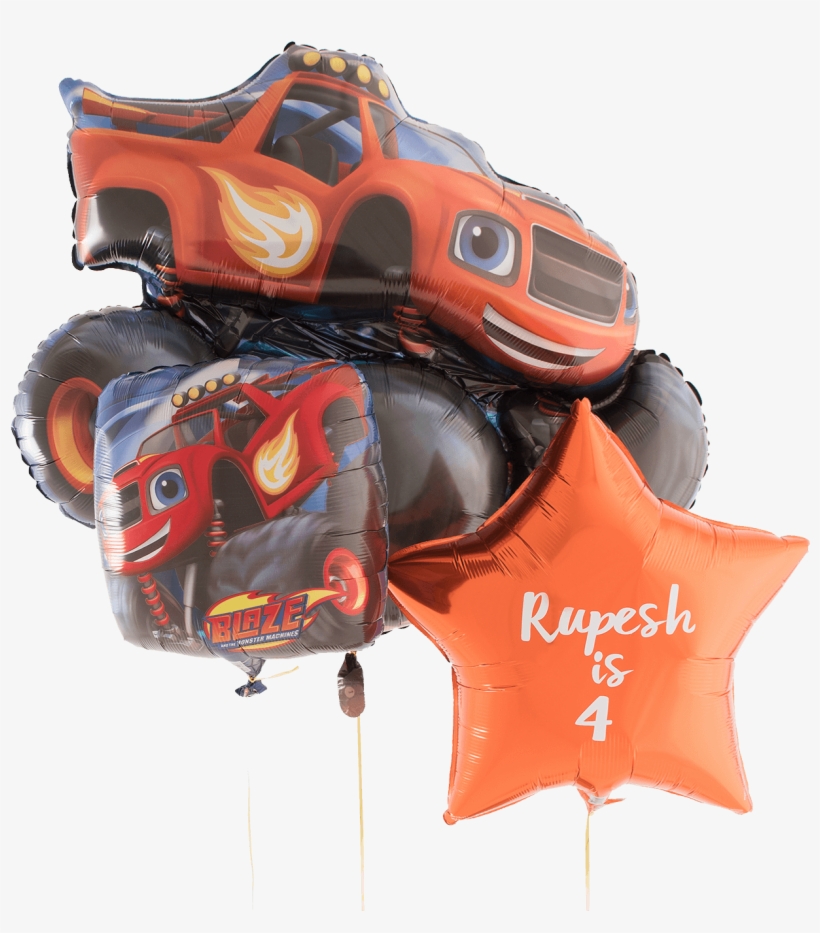 Blaze And The Monster Machine Bunch - Toy Vehicle, transparent png #8634474