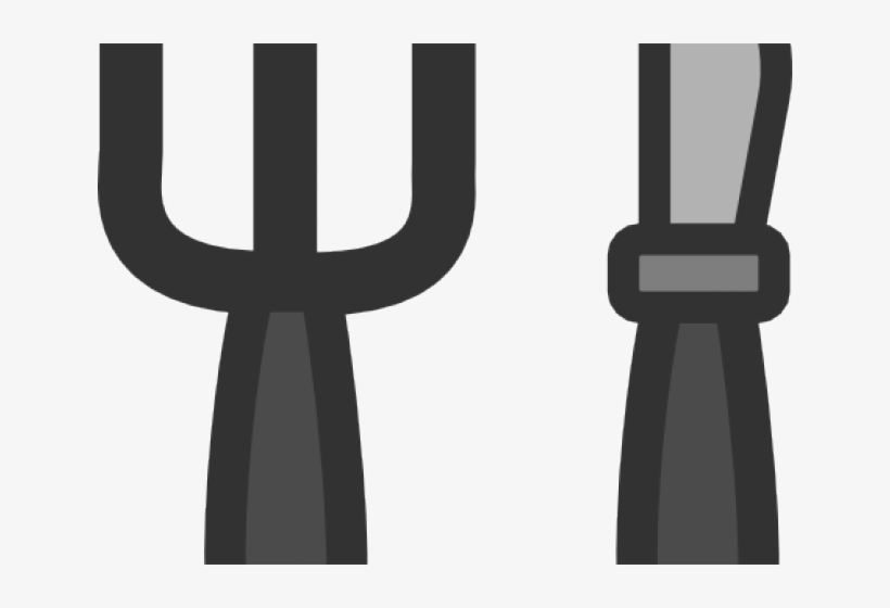 Cartoon Chef Knife And Fork Transparent, transparent png #8634476