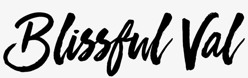 Blissful Val Blissful Val - Calligraphy, transparent png #8635534